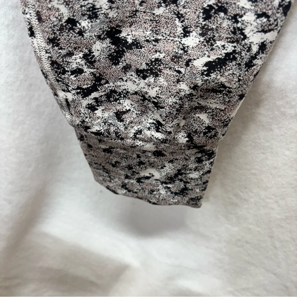 Athleta‎ Salutation Textured Joggers Women's XS Abstract Print High Rise Pockets